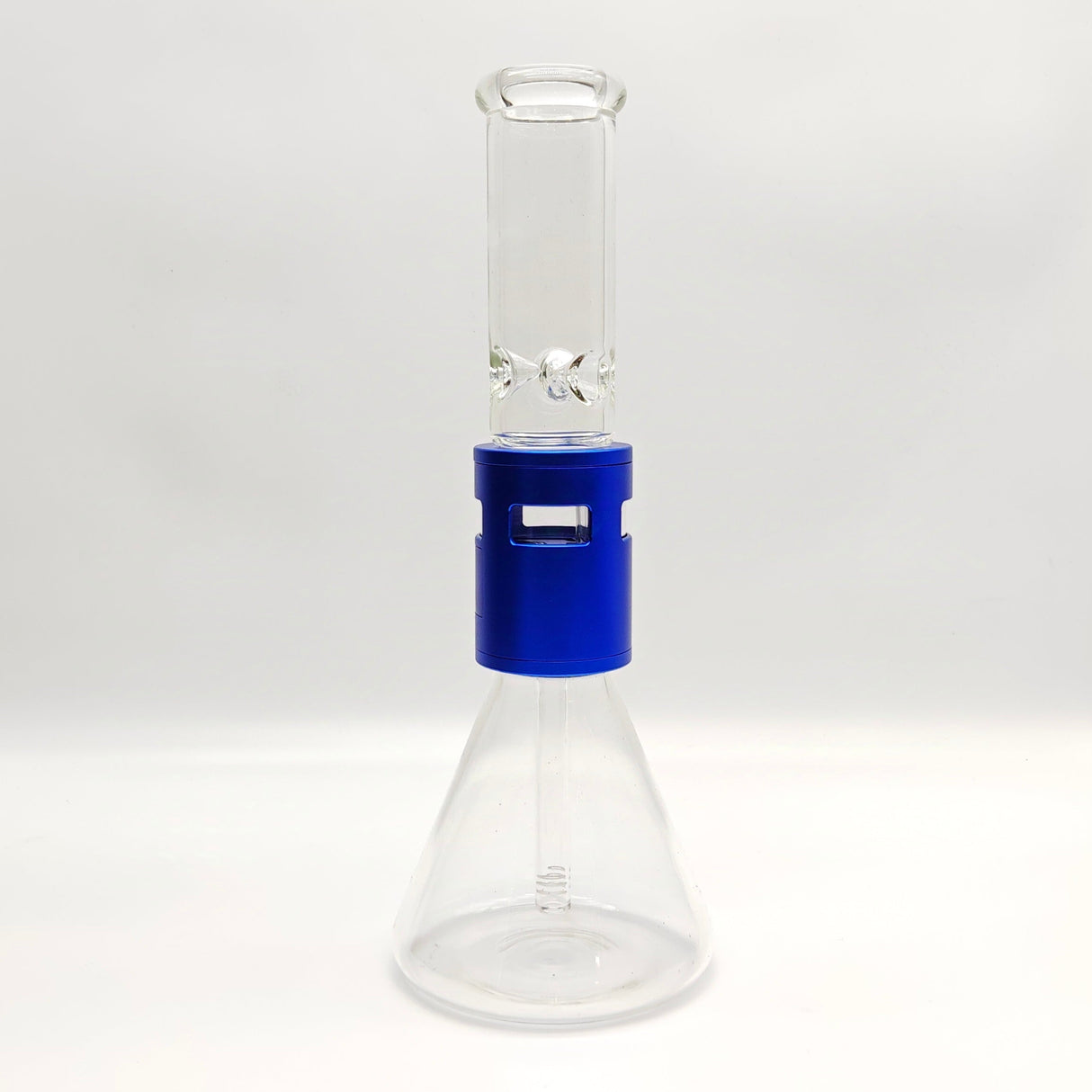 14" Metal Detachable Glass Bong Assorted Colours Glass Bong Super Supplys Inc Blue