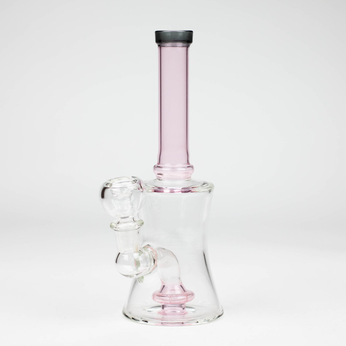 8" color tube glass bong with diffuser Glass Bong Bongzie Smokes