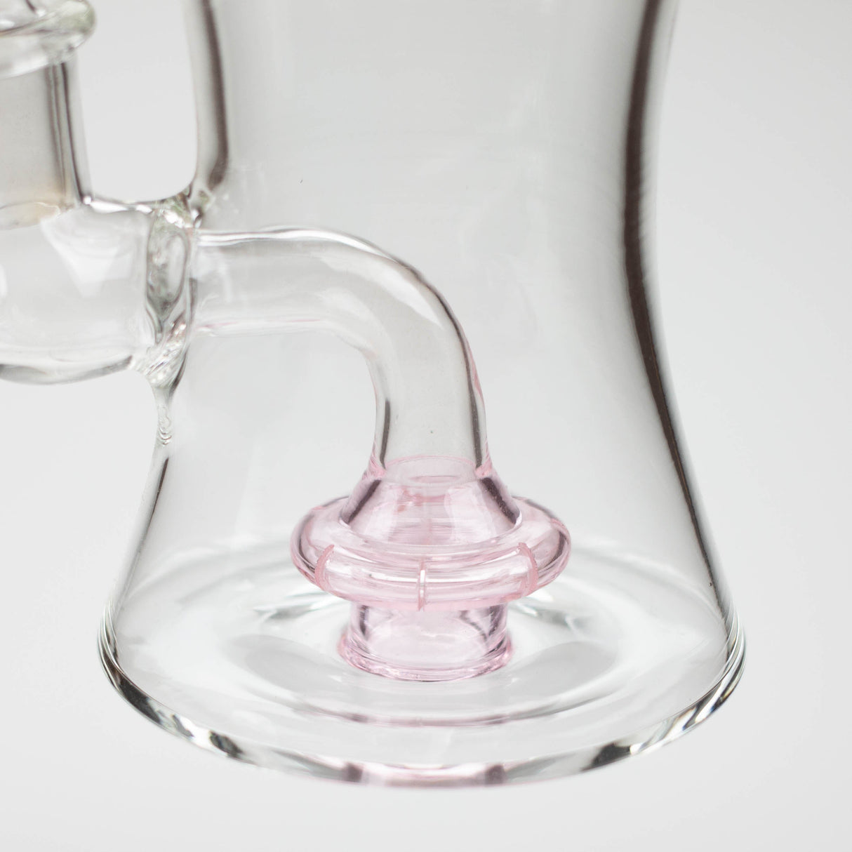 8" color tube glass bong with diffuser Glass Bong Bongzie Smokes