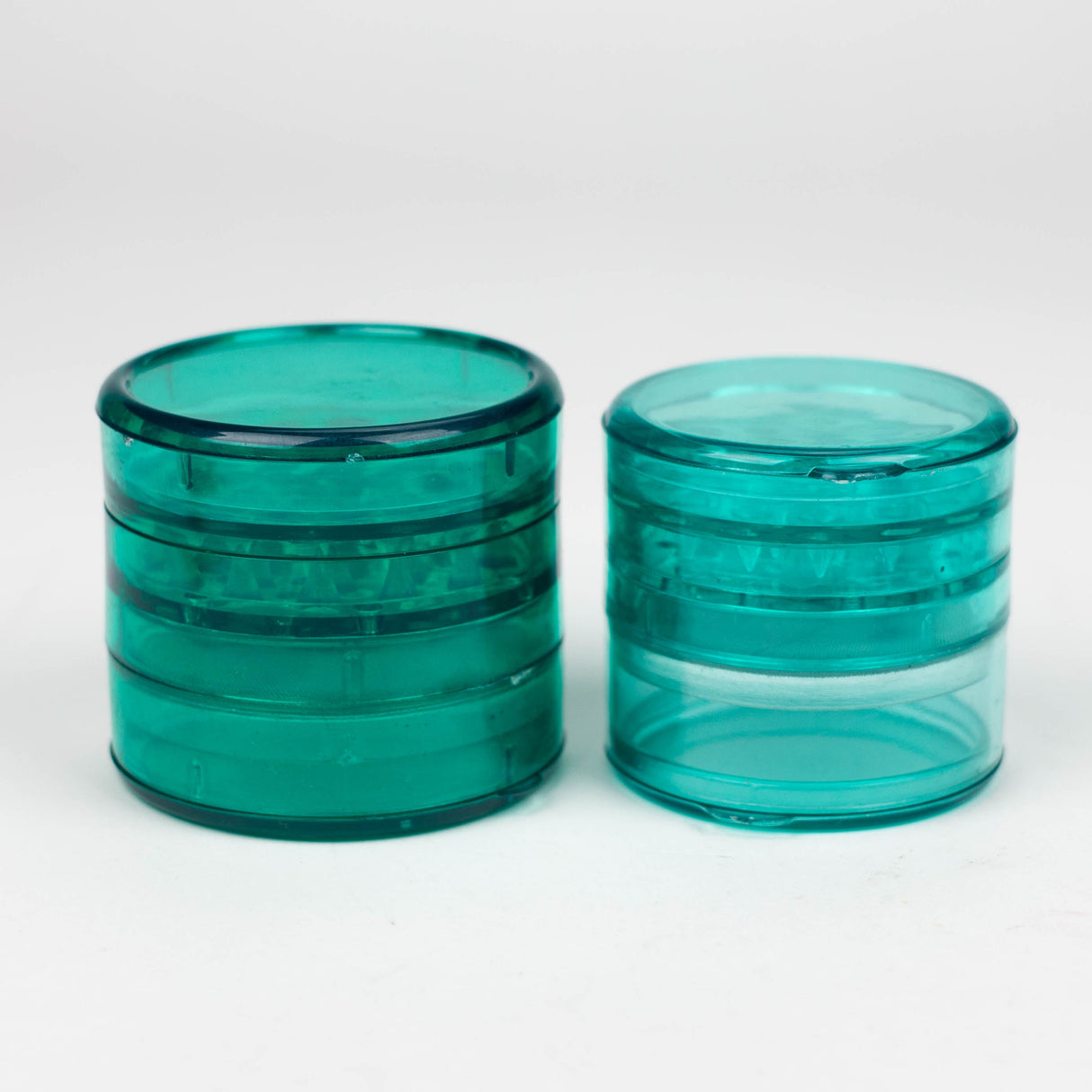 Acrylic grinder mixed color pack of 20 Display Pack Bongzie Smokes