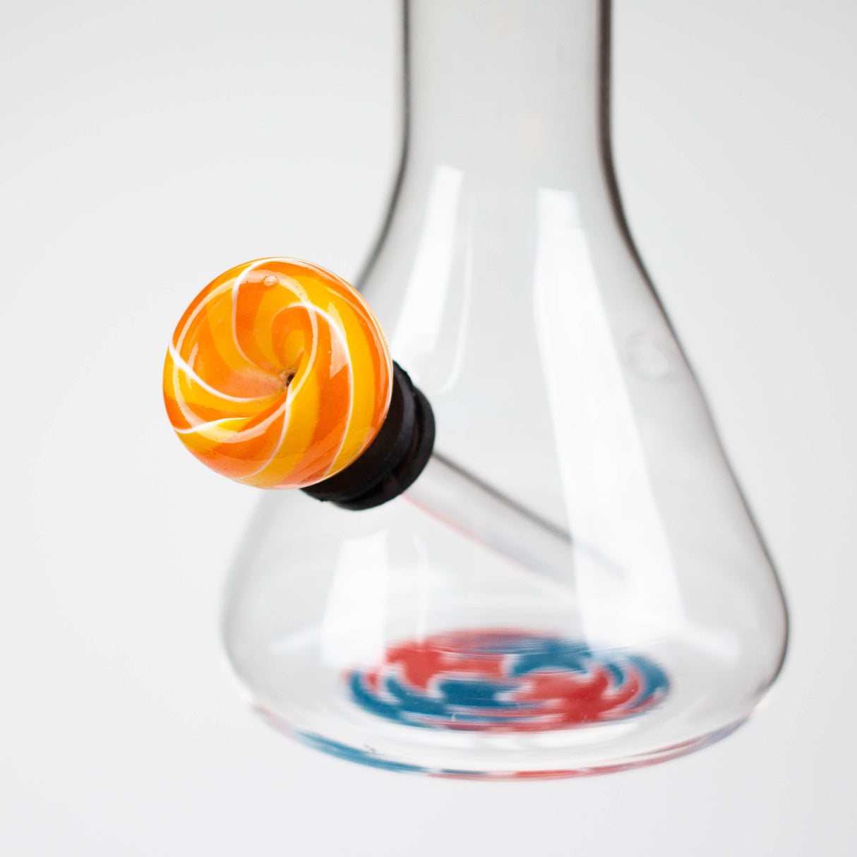 6" beaker glass water bong Glass Bong ONE