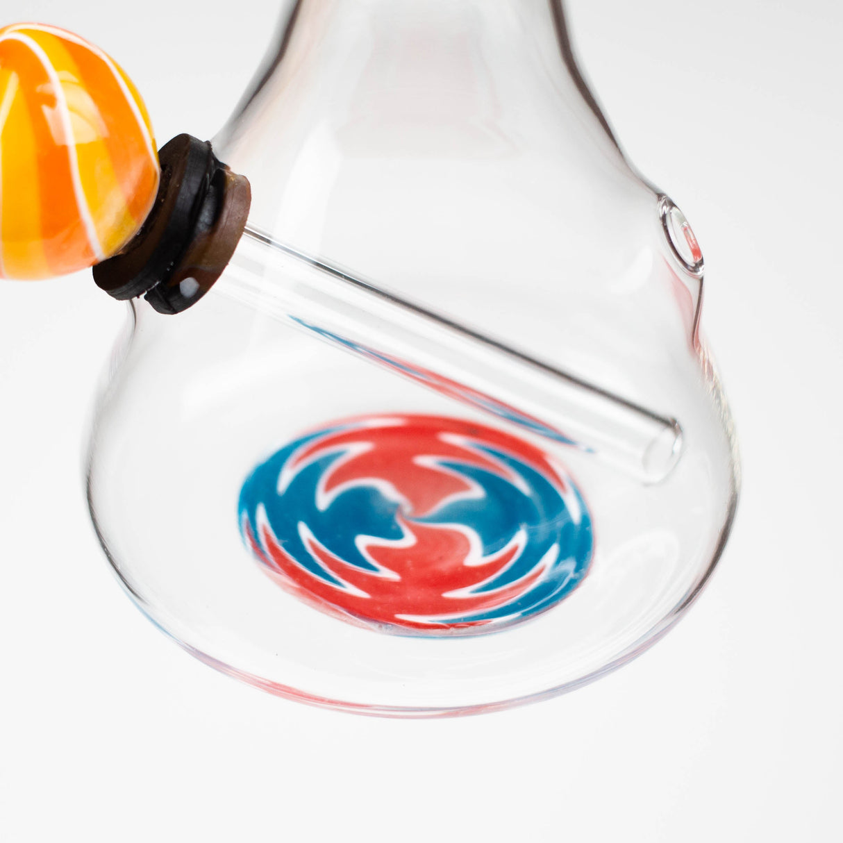 6" beaker glass water bong Glass Bong ONE
