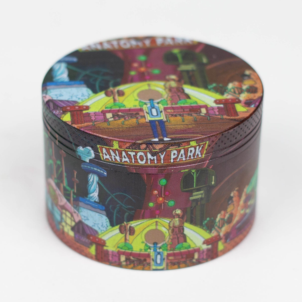 63*42mm 4 Layes R&M Design Metal Grinder Box Of 6 Display Pack Super Supplys Inc