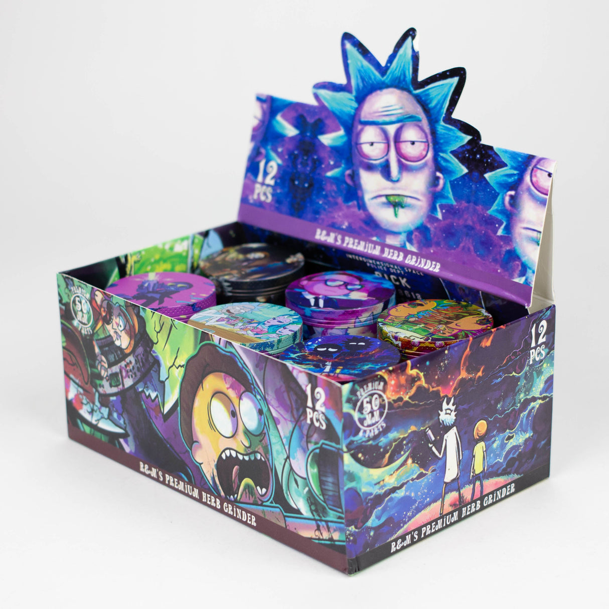 50*36 mm R&M Design grinder Box Of 12 Display Pack Super Supplys Inc