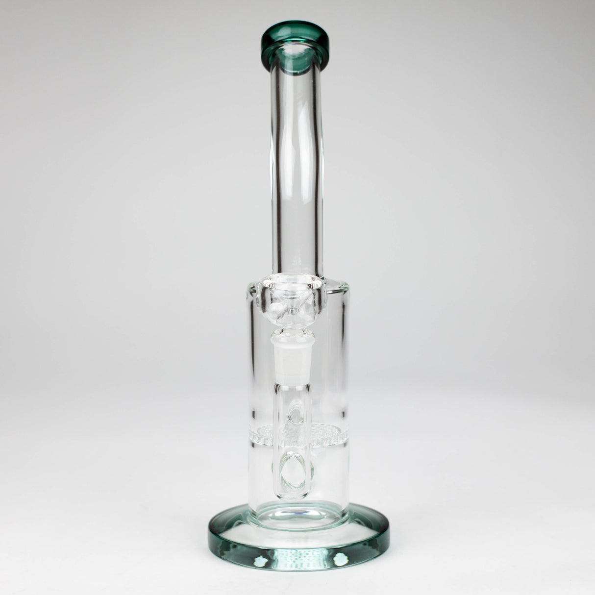 11" honeycomb glass water pipe Glass Bong Bongzie Smokes