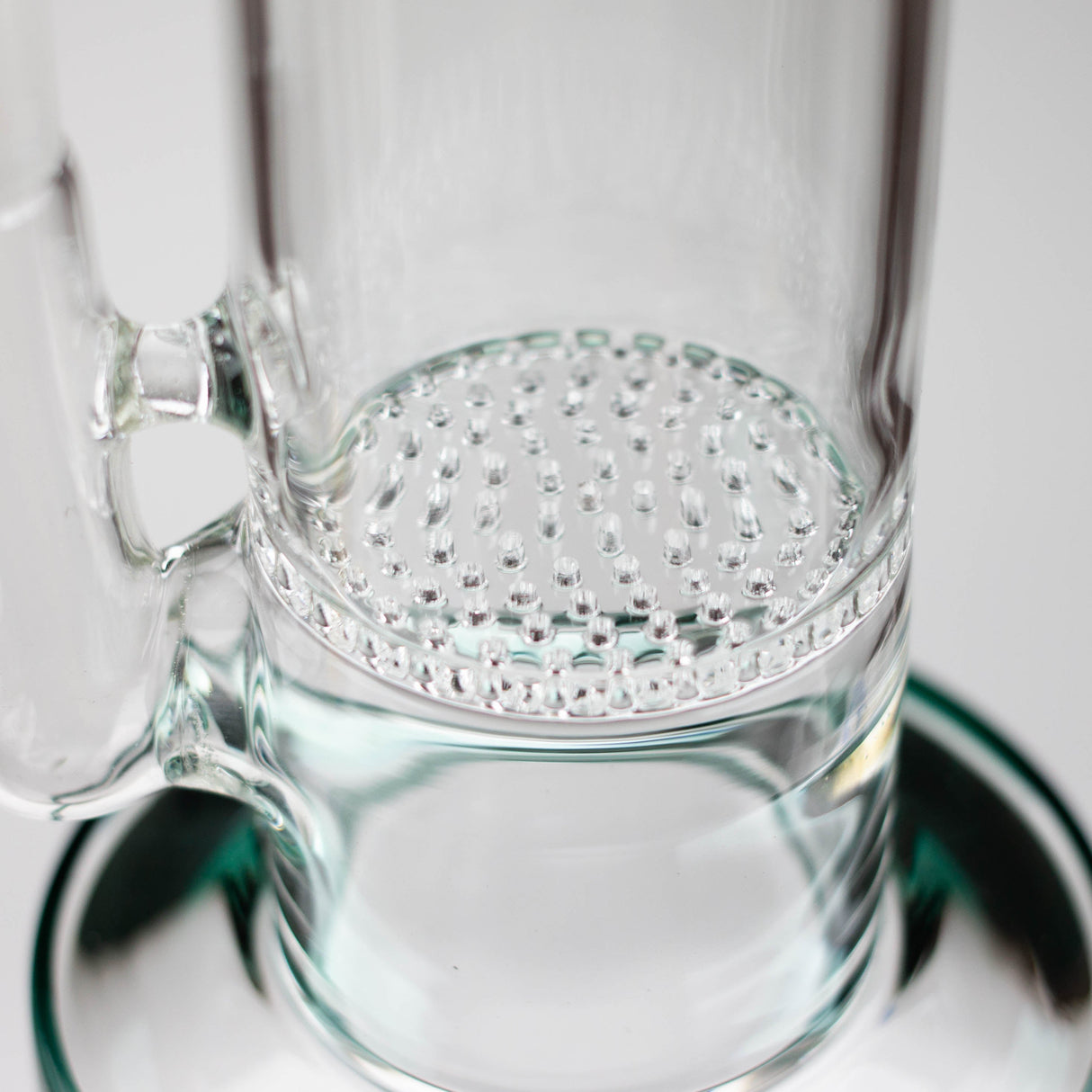 11" honeycomb glass water pipe Glass Bong Bongzie Smokes