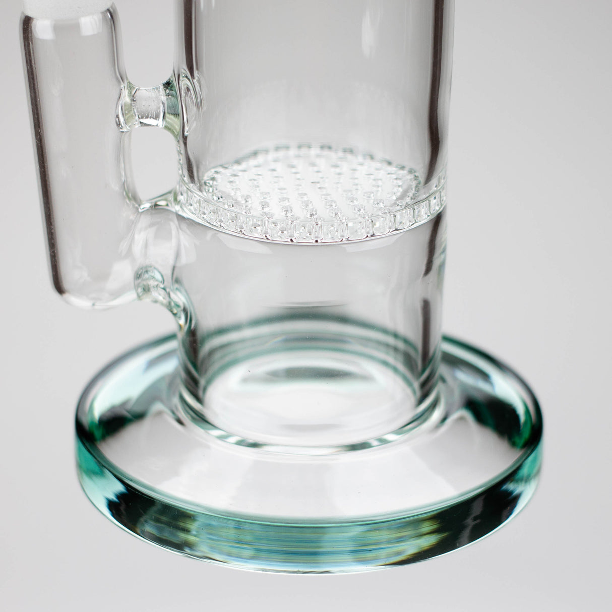 11" honeycomb glass water pipe Glass Bong Bongzie Smokes