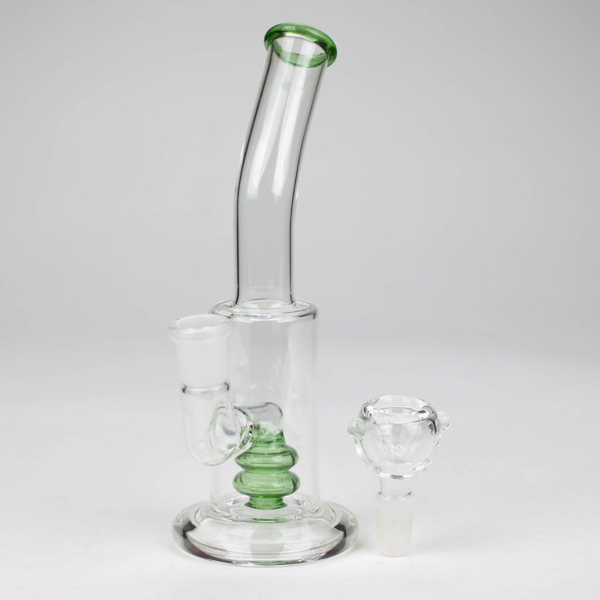 7.5" bent neck glass bong Glass Bong Bongzie Smokes