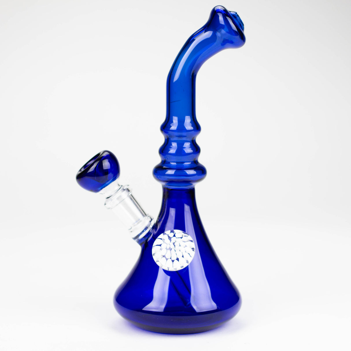 7" EYE COLOUR TUBE BONG Glass Bong Bongzie Smokes