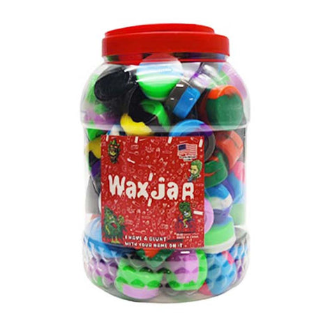 3 ML Silicone Wax Container Jar of 100 Jar Super Supplys Inc