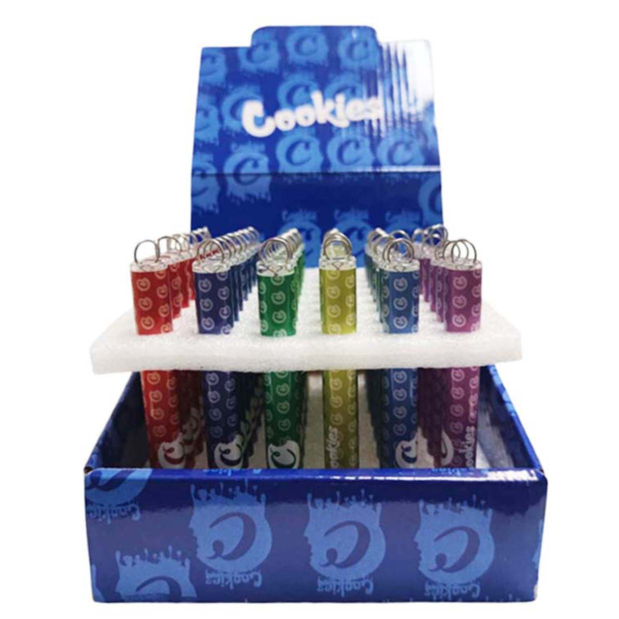 4" Color Straight One Hitter With Brush Box of 48 One Hitter Super Supplys Inc