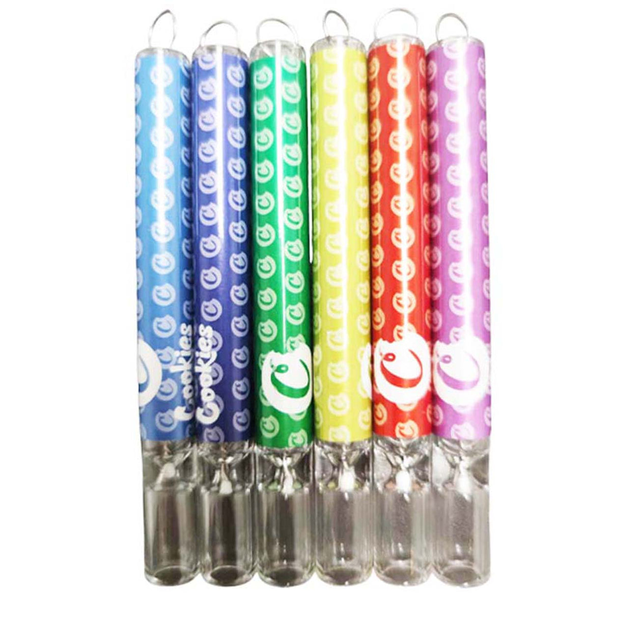 4" Color Straight One Hitter With Brush Box of 48 One Hitter Super Supplys Inc