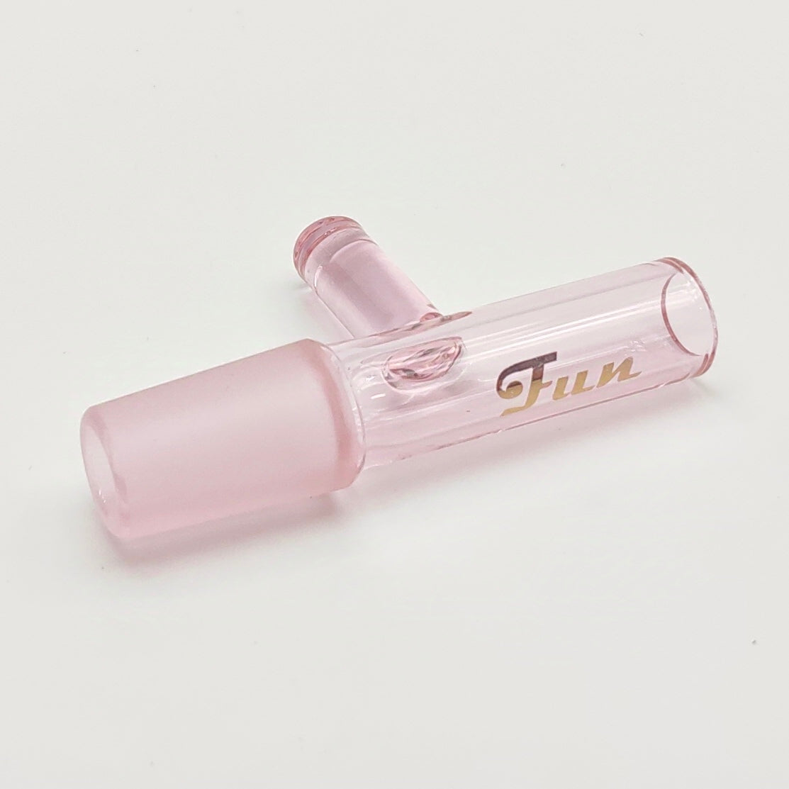 Fortune | Gold Logo Colourful 14mm Popper Bowl Bowl · Banger · Oil Burner Fortune Pink