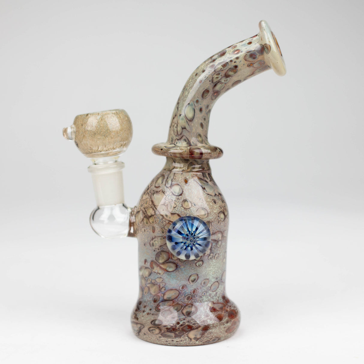 8" Marble with eye glass bong Glass Bong Bongzie Smokes