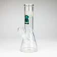 10" clear beaker glass water bong Glass Bong Bongzie Smokes