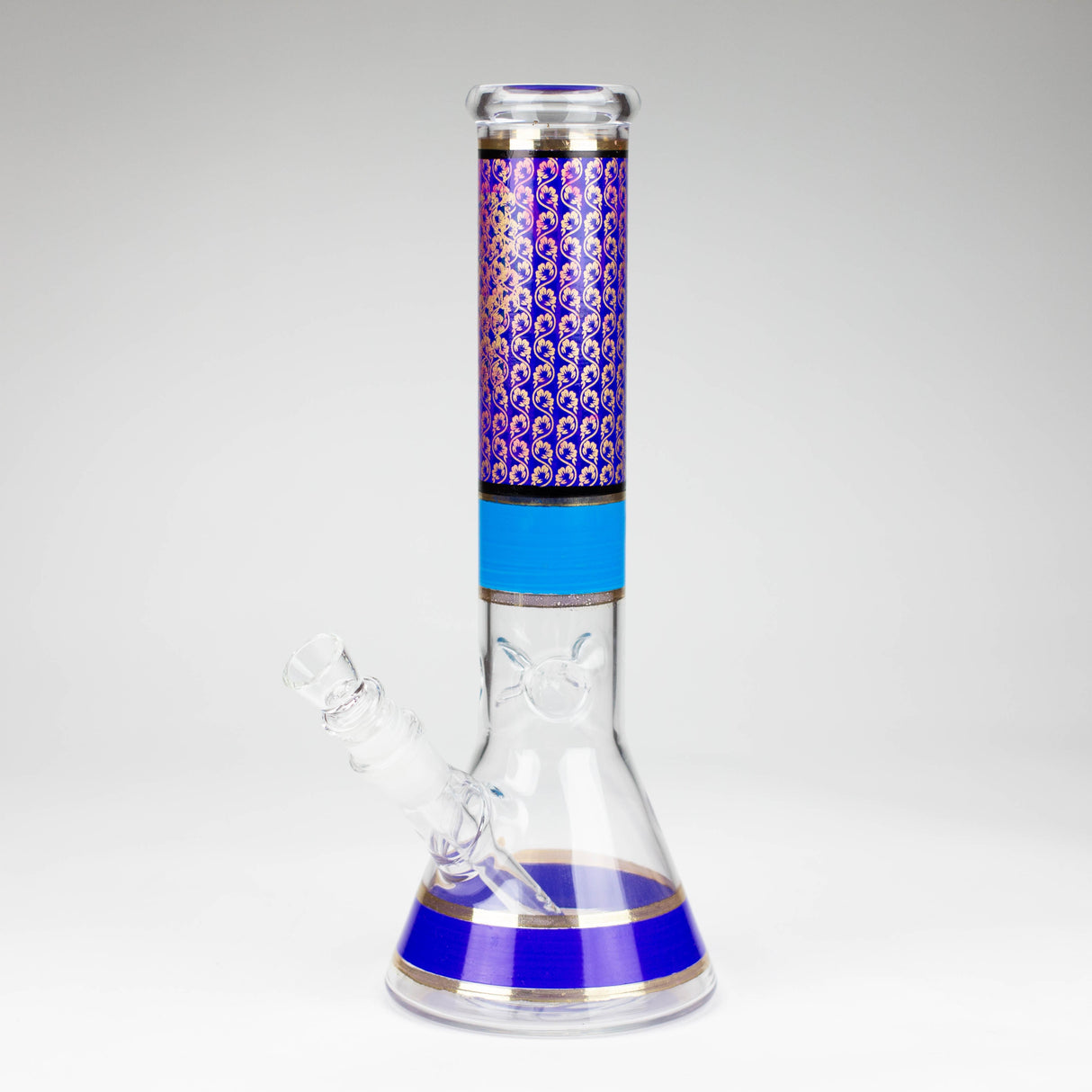 12" Royal conical glass water bong Glass Bong Bongzie Smokes