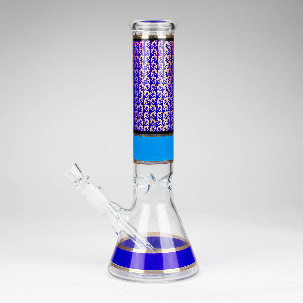 12" Royal conical glass water bong Glass Bong Bongzie Smokes