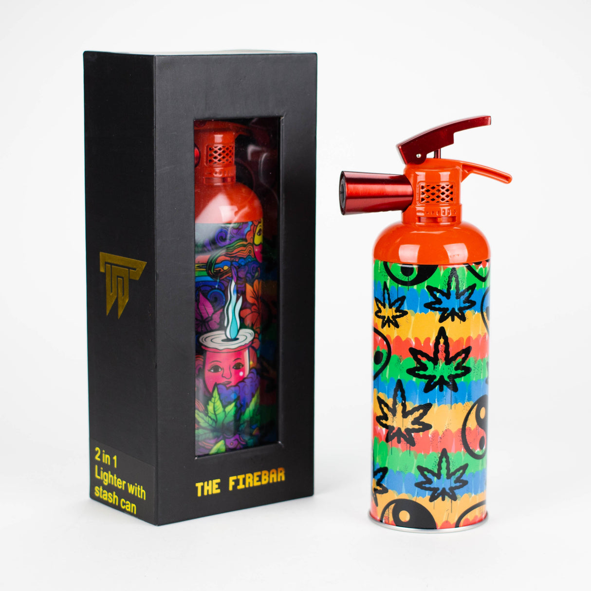 Click It | 2-in-1 Large Fire Extinguisher Torch Lighter & Stash Can Torch Canadian Distributor