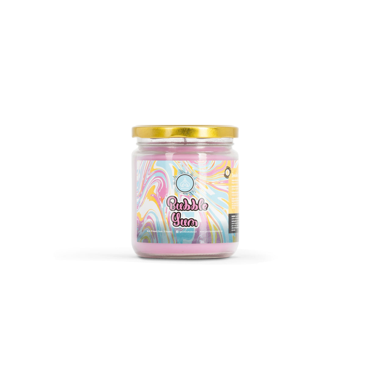 SMOKE OUT odour eliminating candle 13 oz. Candle 420 Paradise BUBBLE YUM