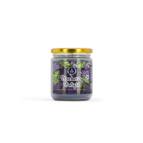 SMOKE OUT odour eliminating candle 13 oz. Candle 420 Paradise BLUEBERRY DELIGHT