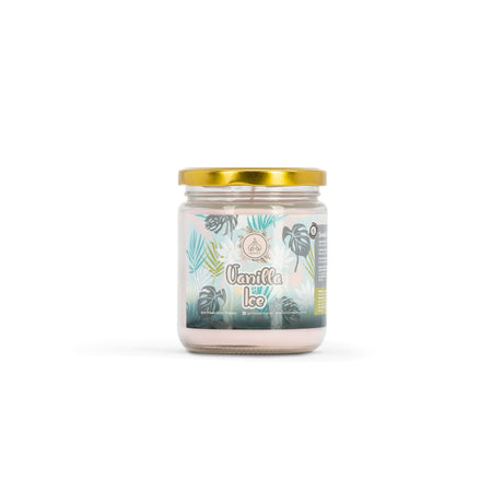 SMOKE OUT odour eliminating candle 13 oz. Candle 420 Paradise VANILLA ICE