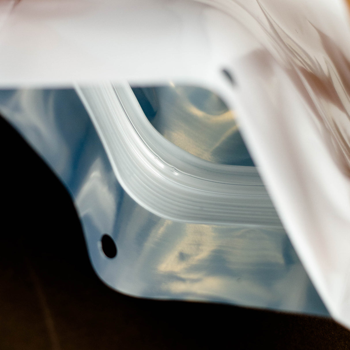 Heavy Duty Matte White Mylar Bag -Gusset style 8in x 5in - 500Count Zip Bag JC Novelty & Design