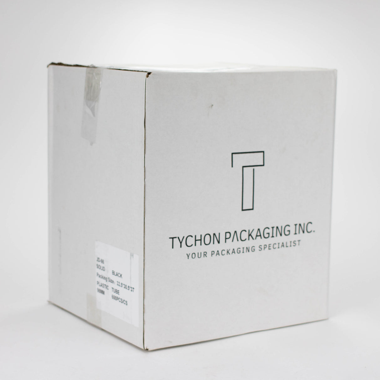 98mm Child proof Pop Top Opaque Black Plastic Pre-Roll Tubes - 600Count Tube JC Novelty & Design