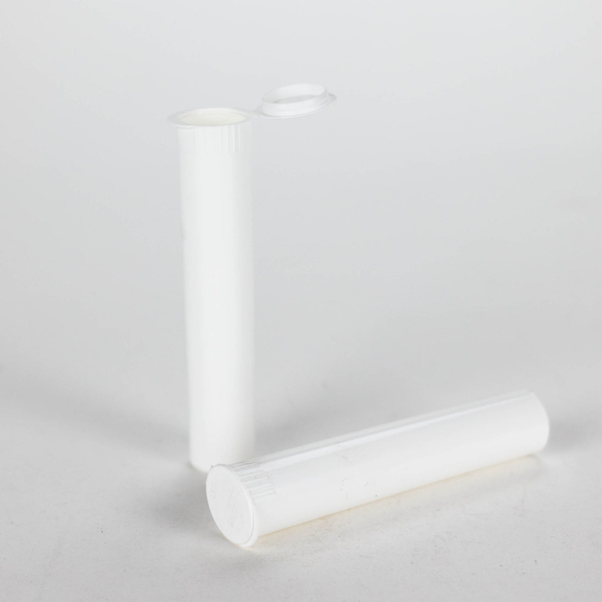 98mm Child proof Pop Top Opaque White Plastic Pre-Roll Tubes - 1000Count Tube JC Novelty & Design