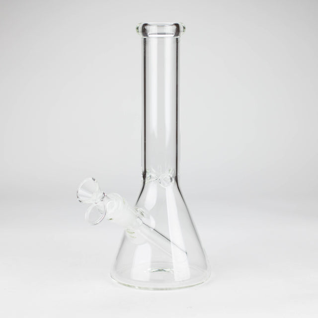 10" 4mm Clear Beaker Water Bong Glass Bong Super Supplys Inc