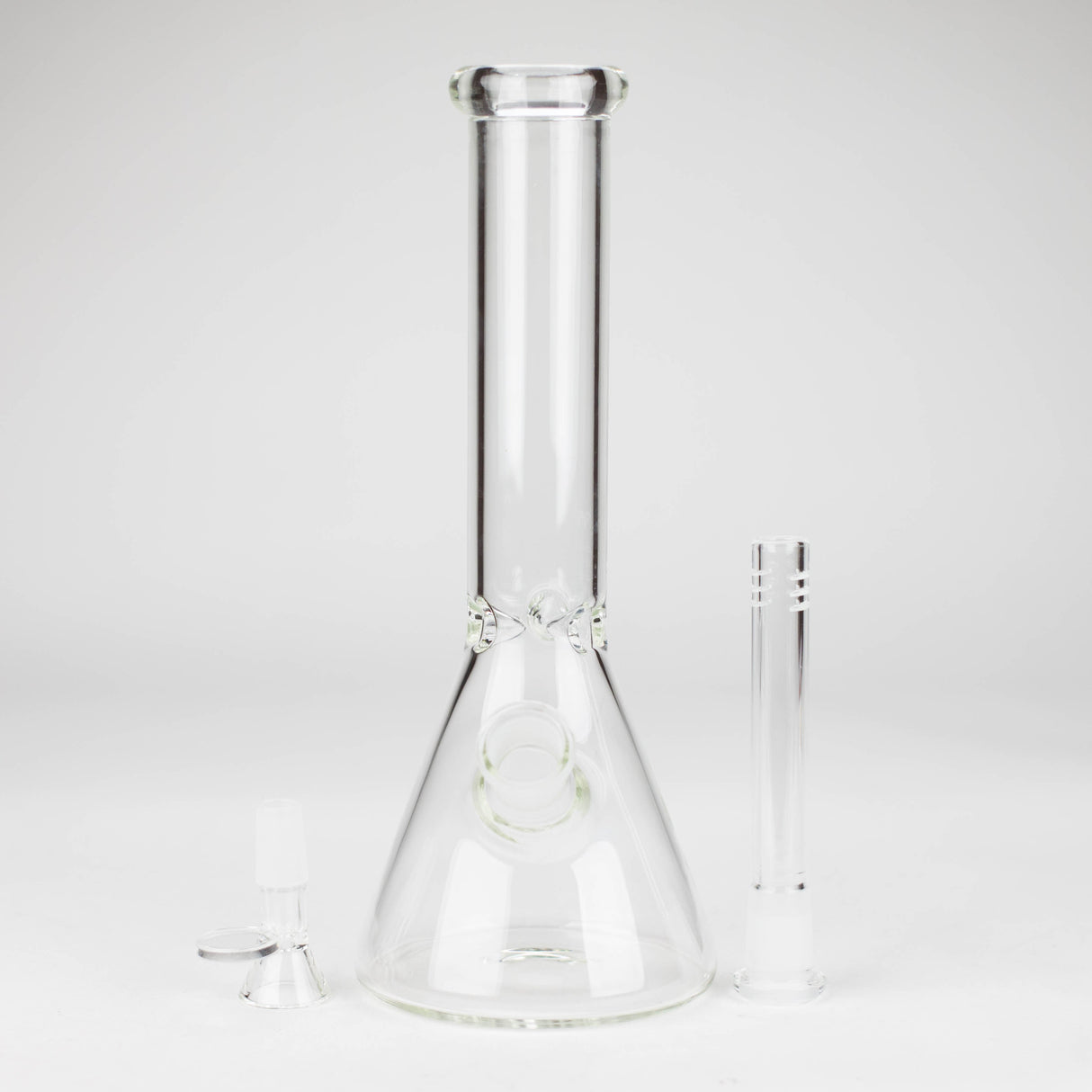 10" 4mm Clear Beaker Water Bong Glass Bong Super Supplys Inc