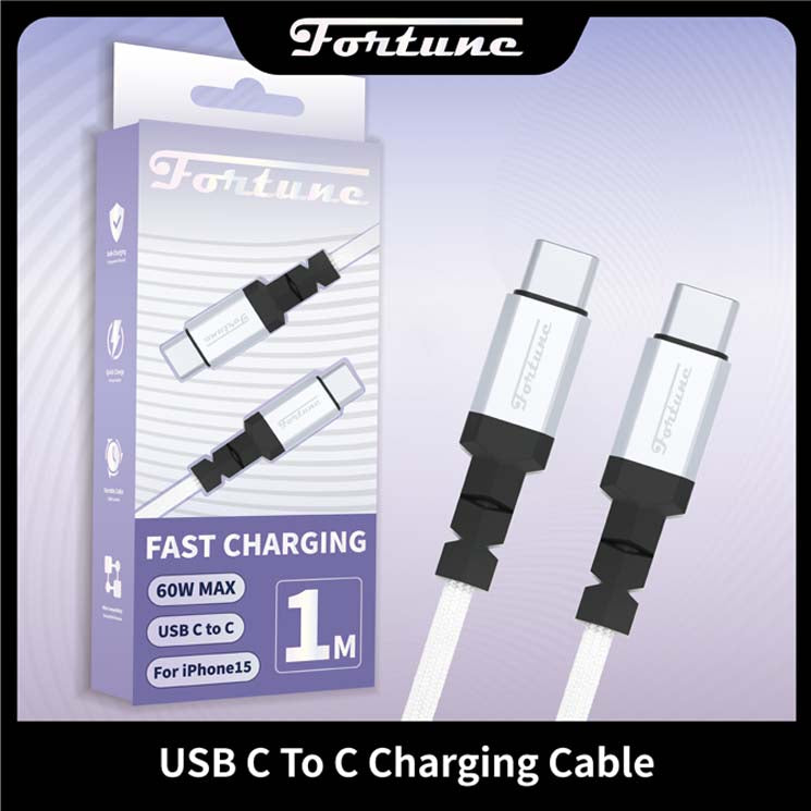 Fortune Type C-Type C Fast Charging Cable Charging Cable · Accessory Fortune 1M