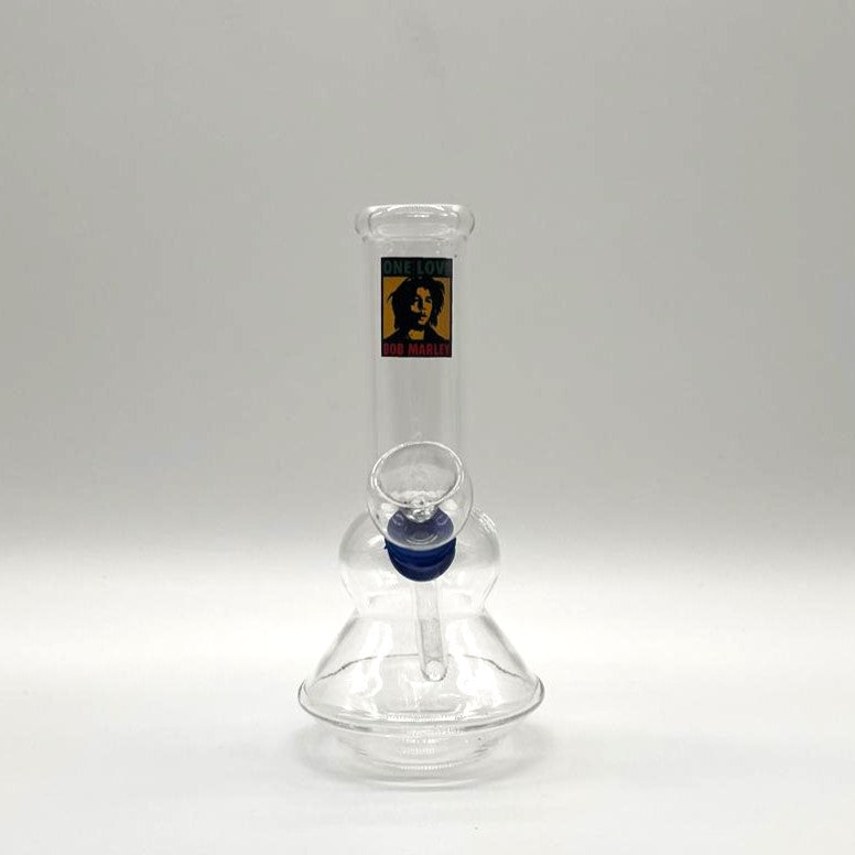 Stamped Glass Water Pipe 6" - Assorted Designs Glass Bong NIBO Distribution