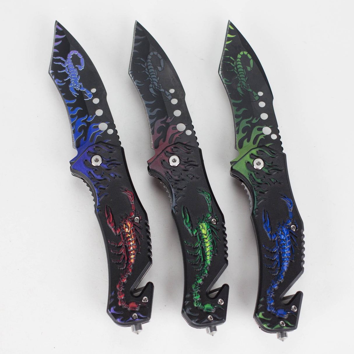 Scorpion Blaze Foldable Pocket Knife Folding Knife JJ Distribution