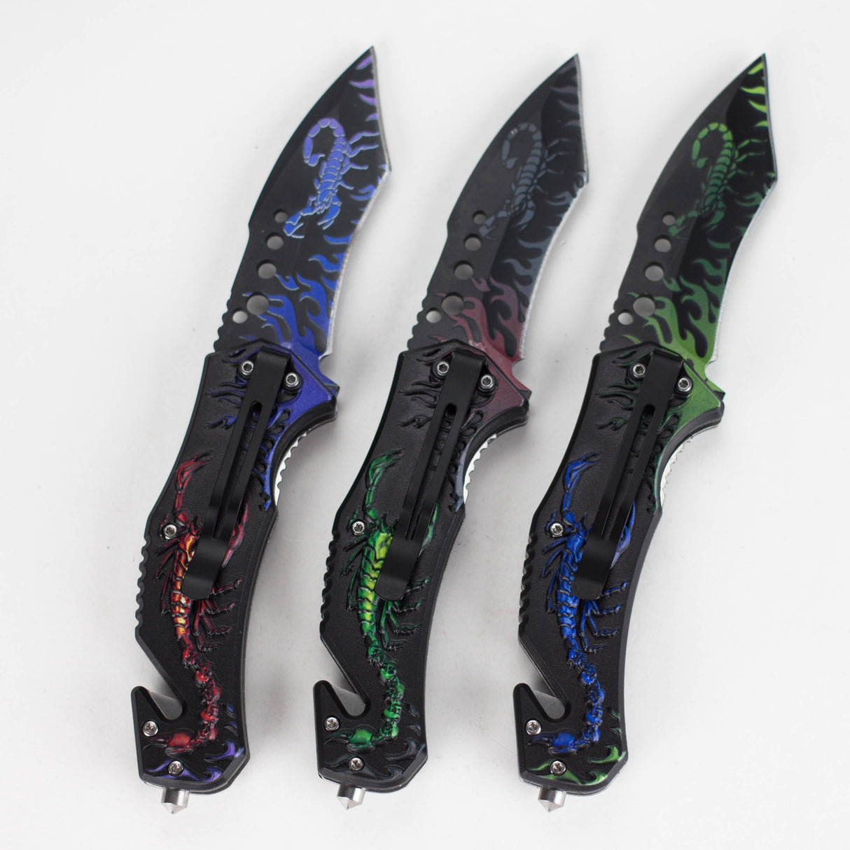 Scorpion Blaze Foldable Pocket Knife Folding Knife JJ Distribution
