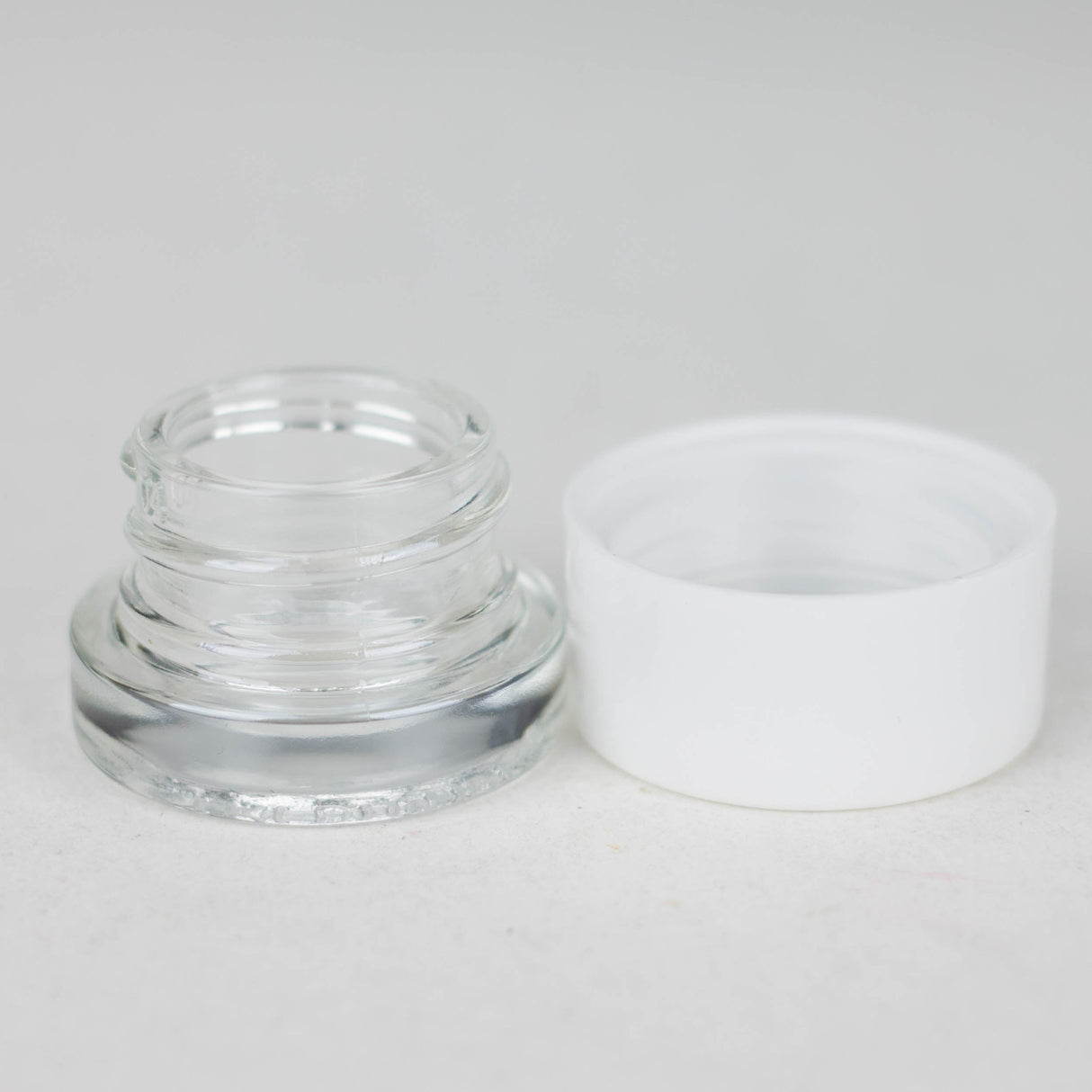 5g Shoulderless concentrate glass jar with lid Case of 56 Vial JC Novelty & Design