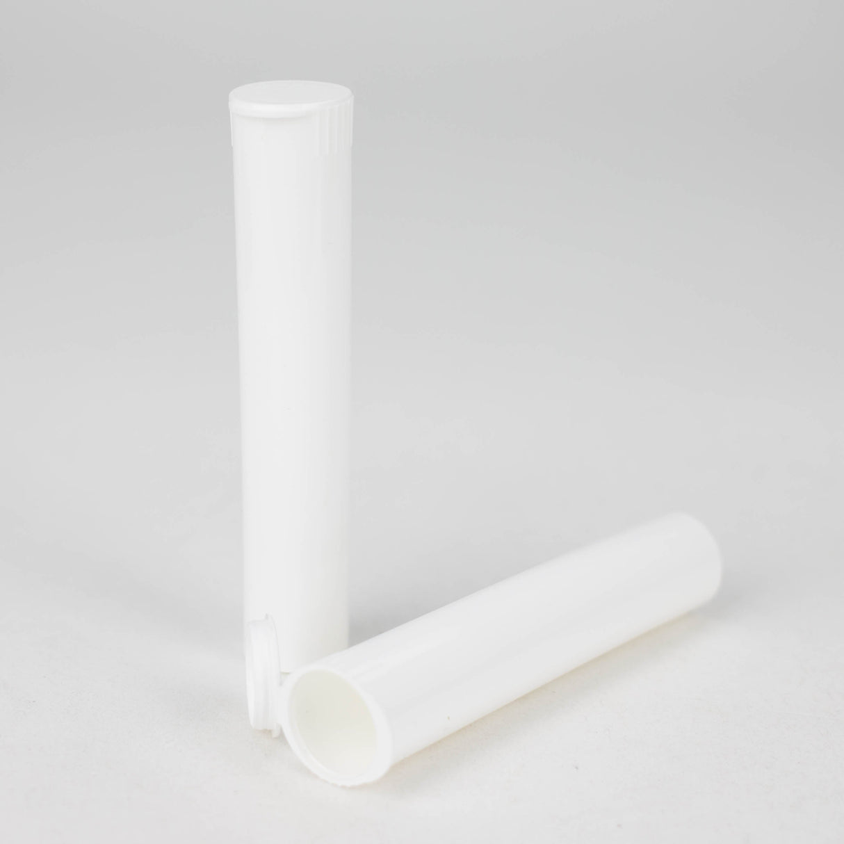 98mm Child proof Pop Top Plastic Pre-Roll Tubes - 1000Count Tube JC Novelty & Design White