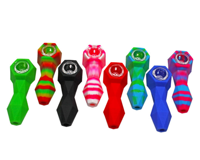 Dabware | Silicone Pipe Platinum Diamond (Green) Silicone Pipe Maq Distributors