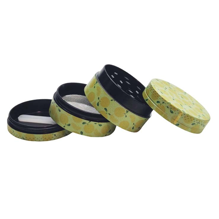 40*35mm New Design 4 Layers Zinc Grinder Box Of 12 Display Pack Super Supplys Inc