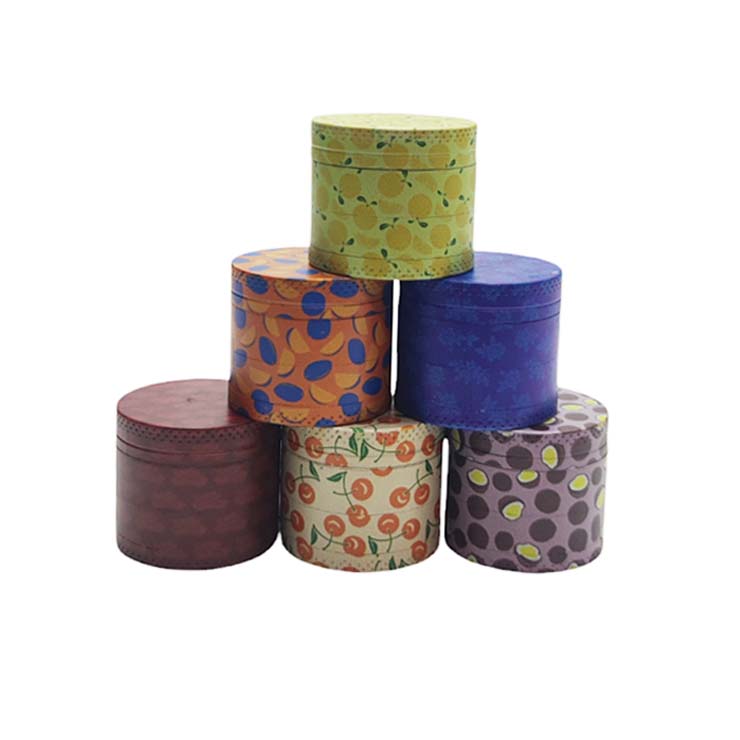 40*35mm New Design 4 Layers Zinc Grinder Box Of 12 Display Pack Super Supplys Inc