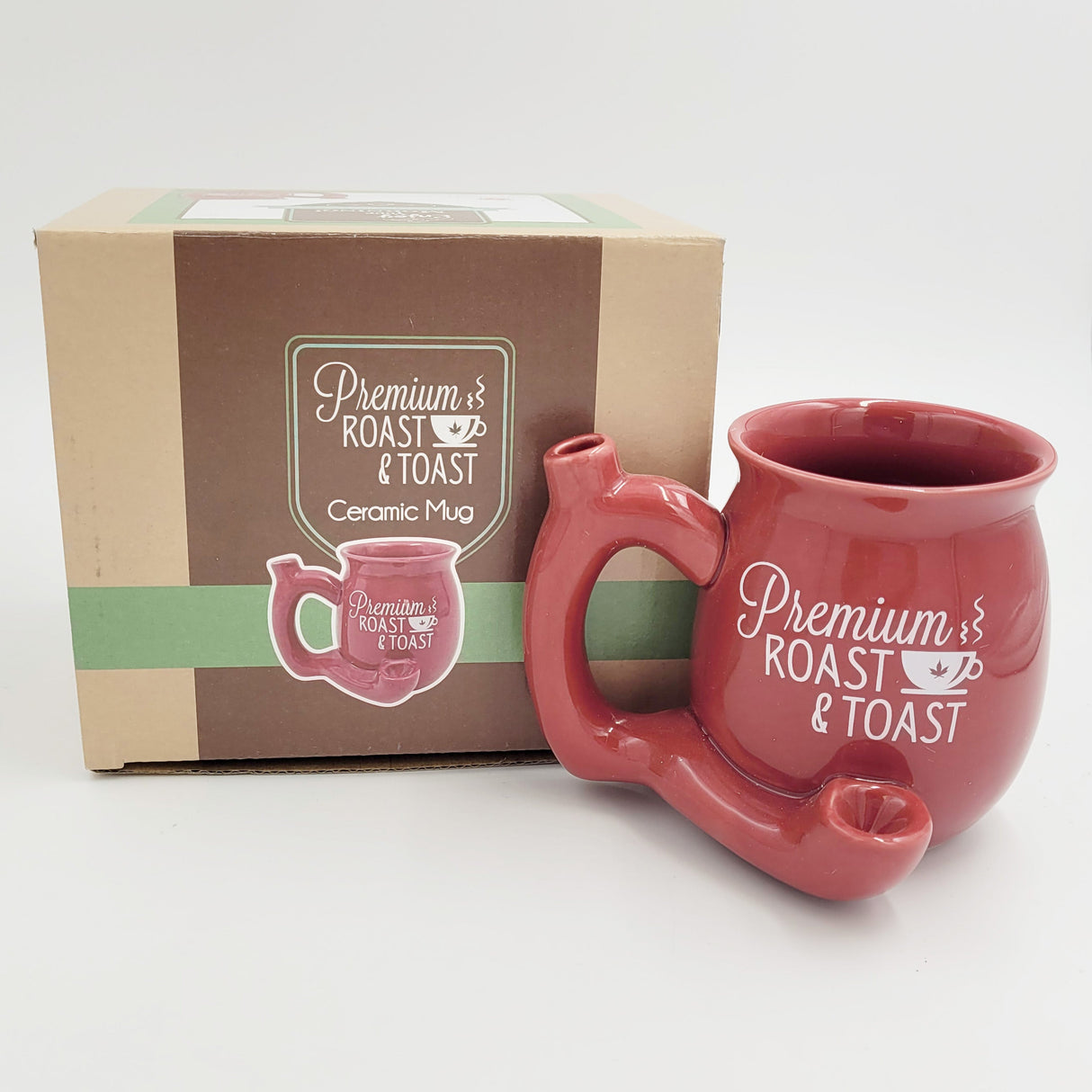 Pink Roast & Toast mug Mug Pipe Roast and Toast Gifts