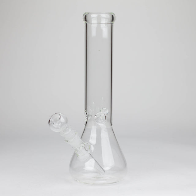 12" Clear Beaker Bong Glass Bong Bongzie Smokes