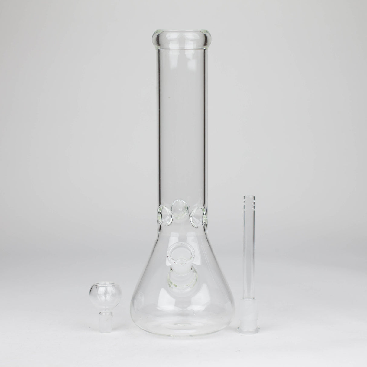 12" Clear Beaker Bong Glass Bong Bongzie Smokes