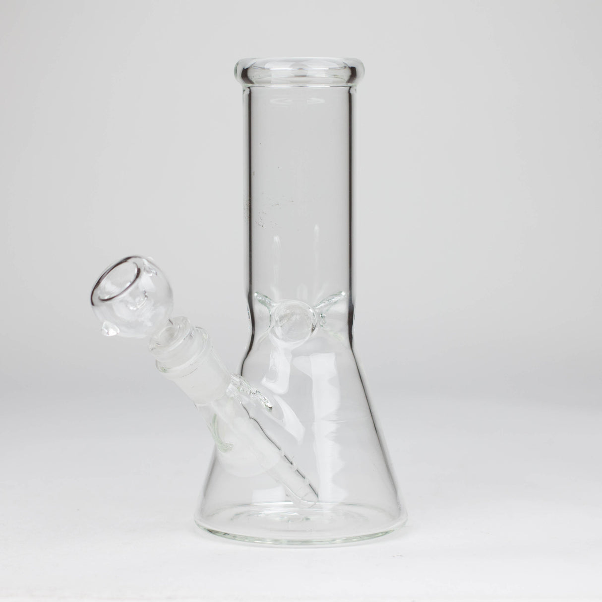 8" Clear Beaker Bong Glass Bong Bongzie Smokes