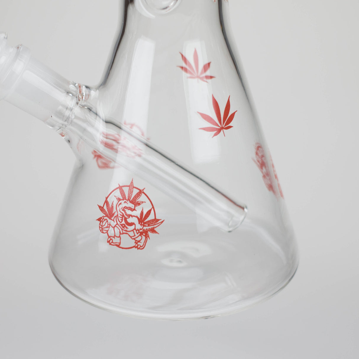12" TR beaker glass bong Glass Bong Smoking Cat Distribution