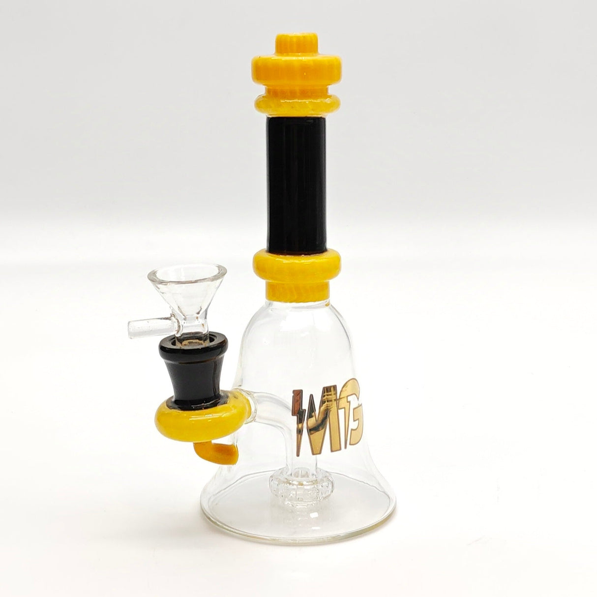 7.5" Accent Rig Glass Rig Super Supplys Inc Yellow