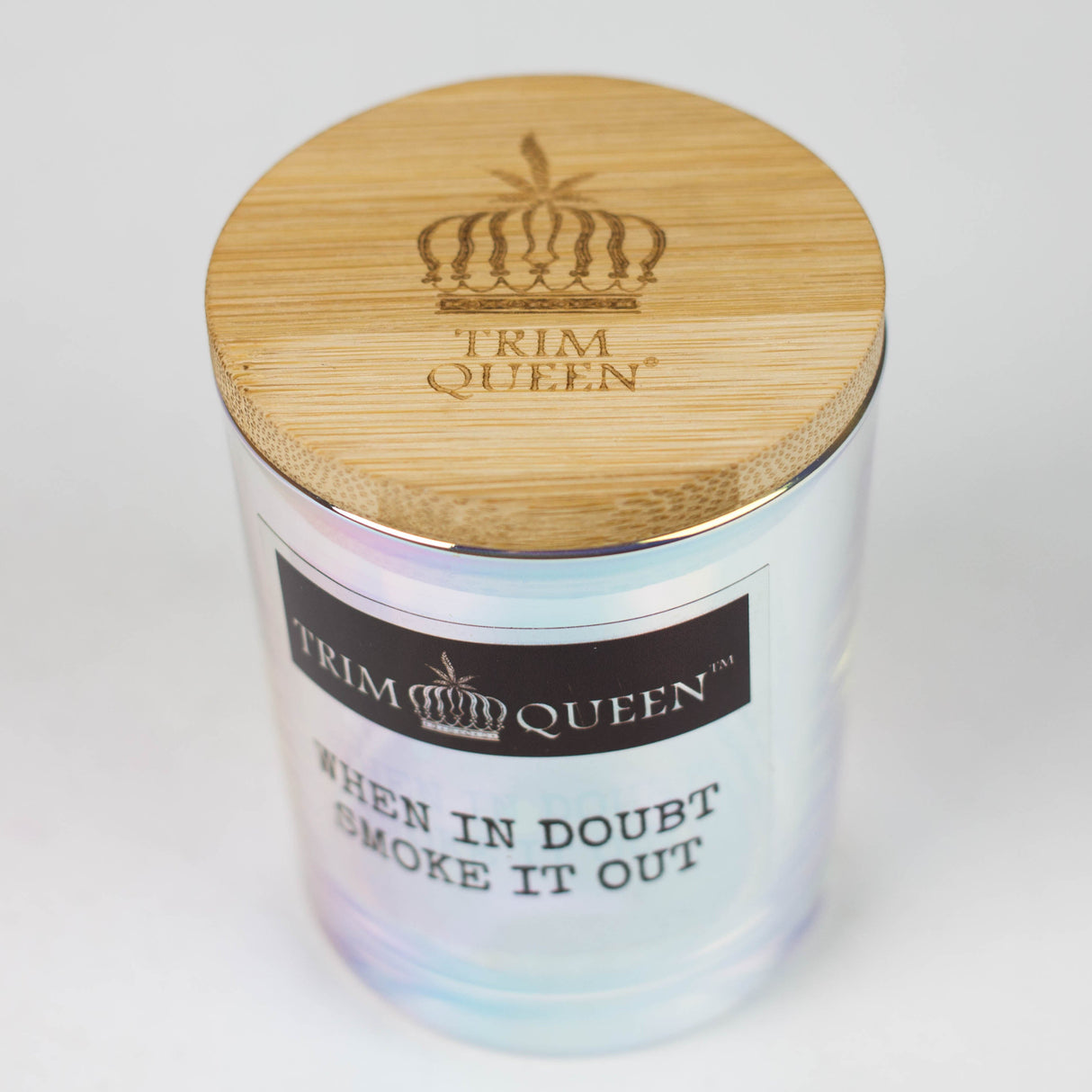 TRIM QUEEN | HALOGRAPHIC STASH JAR Jar Trim Queen