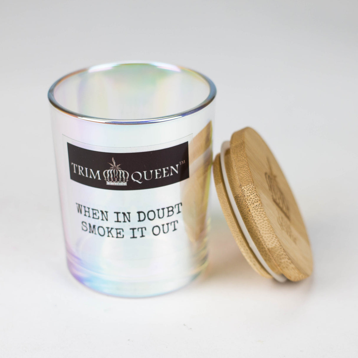 TRIM QUEEN | HALOGRAPHIC STASH JAR Jar Trim Queen