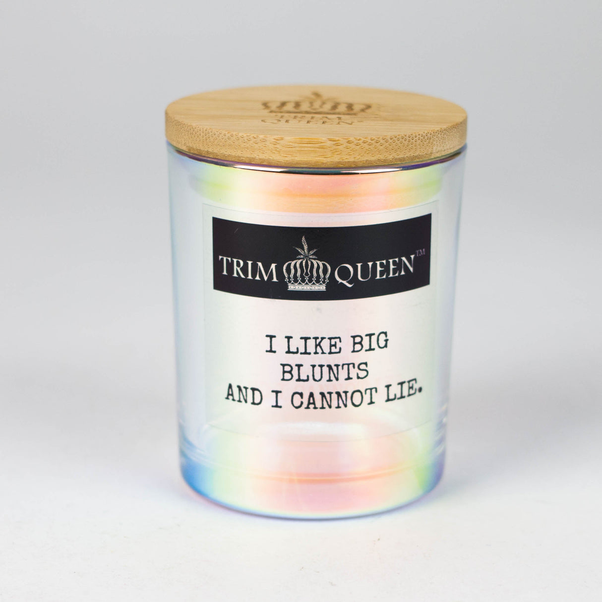 TRIM QUEEN | HALOGRAPHIC STASH JAR Jar Trim Queen I LIKE BIG BLUNTS