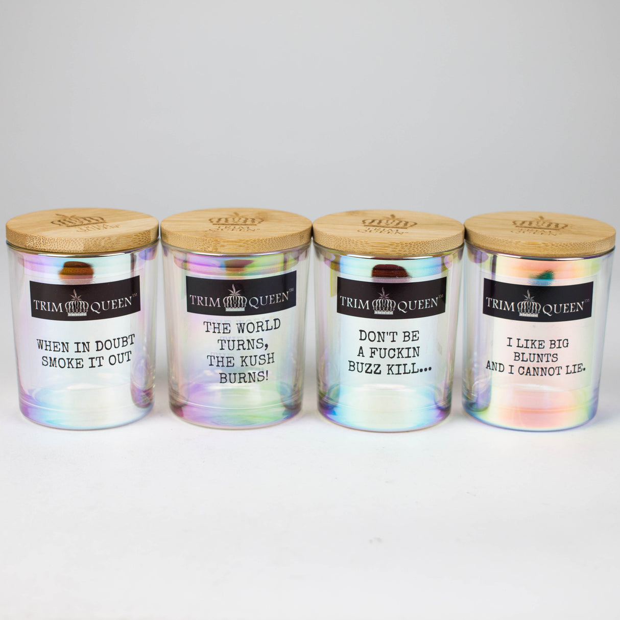 TRIM QUEEN | HALOGRAPHIC STASH JAR Jar Trim Queen