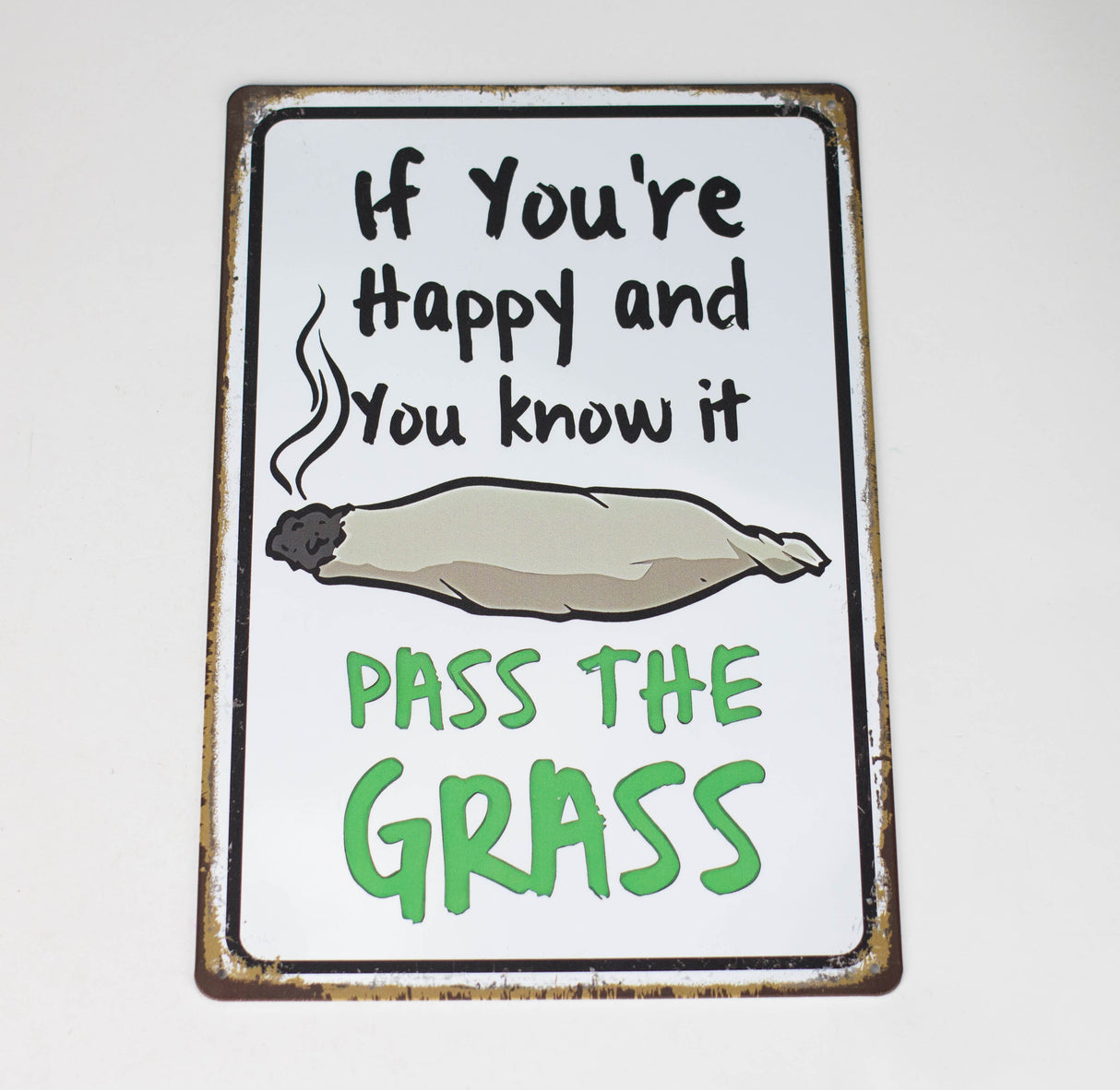 TRIM QUEEN | 420 VINTAGE SIGN New Designs Flag · Sign Trim Queen IF YOURE HAPPY